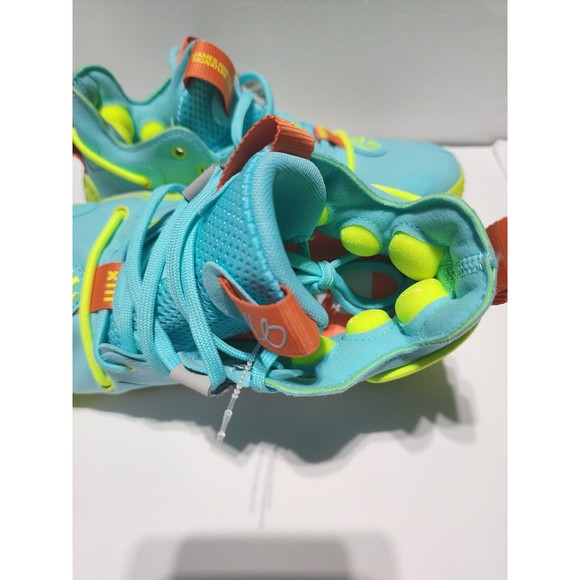 Adidas (GS) HARDEN Vol. 6 Aqua Orange | Youth 4.5 Men's 4.5 Women's 5.5 | GV8773 - Picture 8 of 9